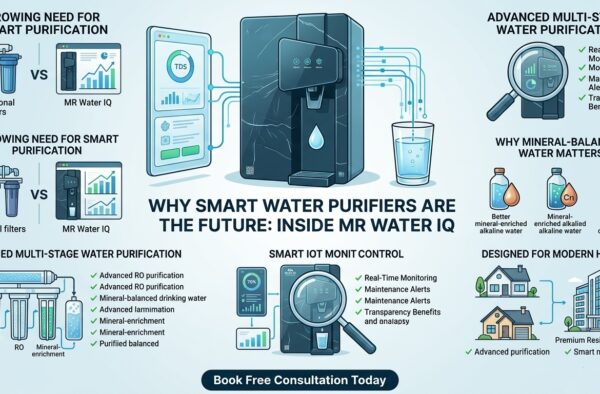 Why Smart Water Purifiers Are the Future of Healthy Drinking Water: Inside MR Water IQ
