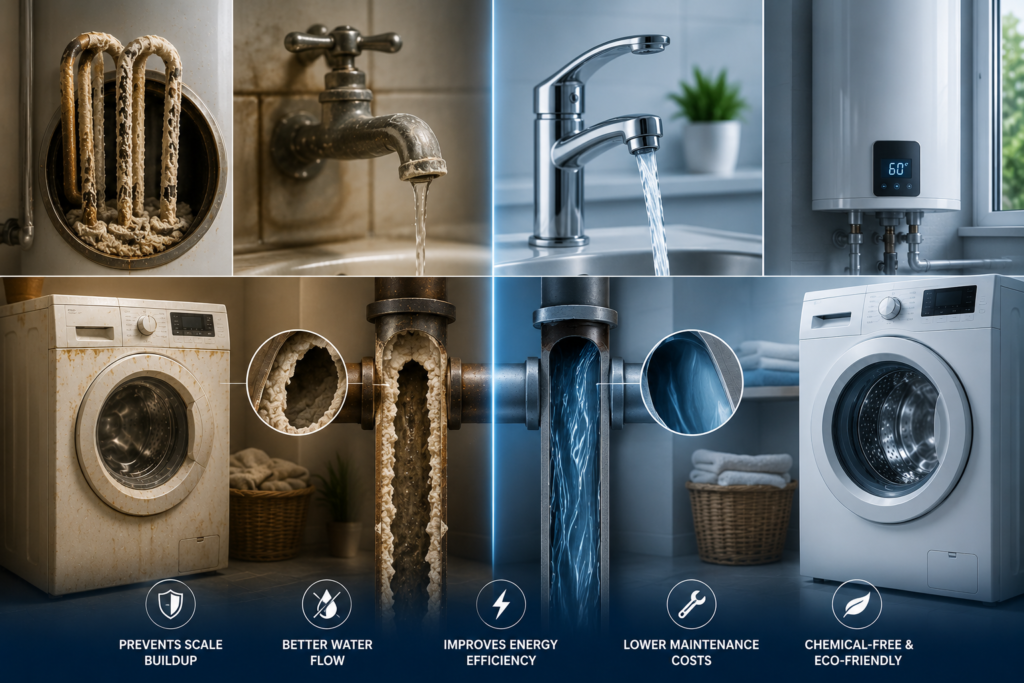 Chemical-Free Hard Water Treatment